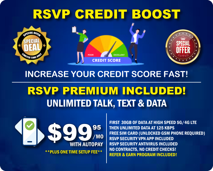 RSVP Credit Boost